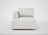 Morven Left Hand Facing Chaise Unit Capelo Linen-Cotton Sea Salt