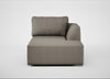 Morven Right Hand Facing Chaise Unit Broad Weave Pebble