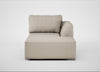 Morven Right Hand Facing Chaise Unit Broad Weave Putty
