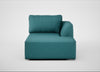 Morven Right Hand Facing Chaise Unit Brushed Cotton Cadet