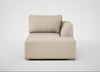 Morven Right Hand Facing Chaise Unit Brushed Cotton Oat