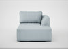 Morven Right Hand Facing Chaise Unit Capelo Linen-Cotton Sea Shanty