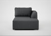Morven Right Hand Facing Chaise Unit Melton Wool Granite