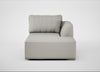 Morven Right Hand Facing Chaise Unit Melton Wool Limestone