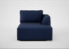 Morven Right Hand Facing Chaise Unit Melton Wool New Navy