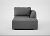Morven Right Hand Facing Chaise Unit Melton Wool Shale