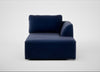 Morven Right Hand Facing Chaise Unit Smart Luxe Velvet Midnight