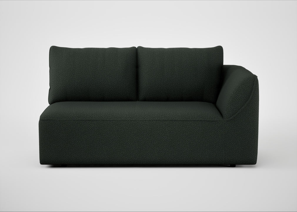 Morven Right Hand Facing 2 Seater Unit Boucle Fern