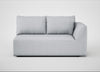 Morven Right Hand Facing 2 Seater Unit Broad Weave Tin
