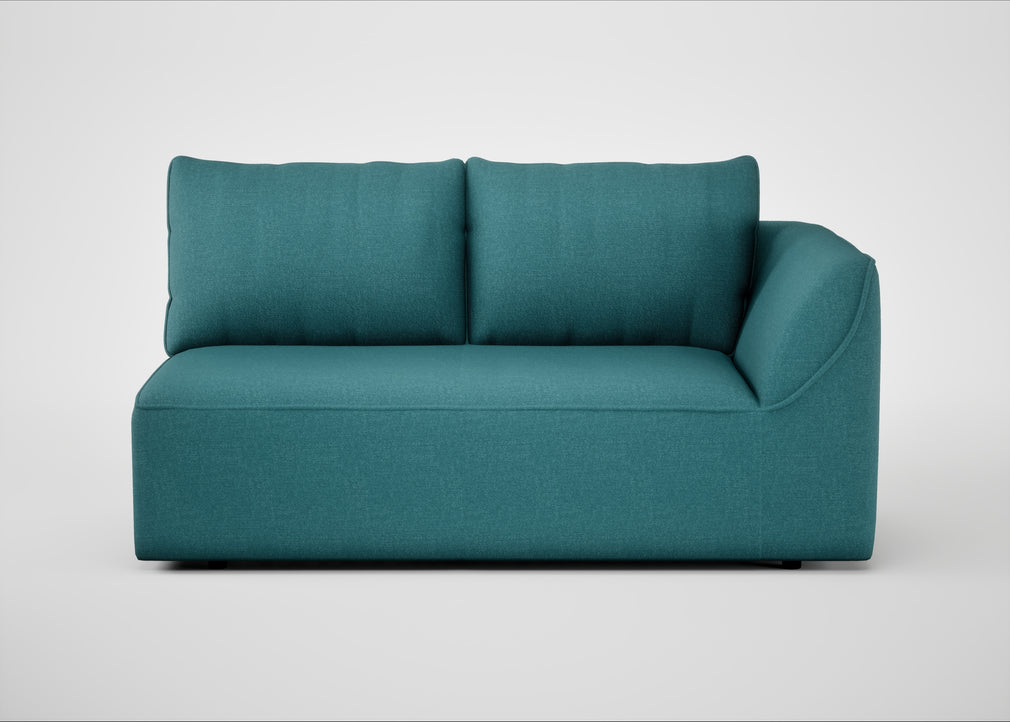 Morven Right Hand Facing 2 Seater Unit Brushed Cotton Cadet