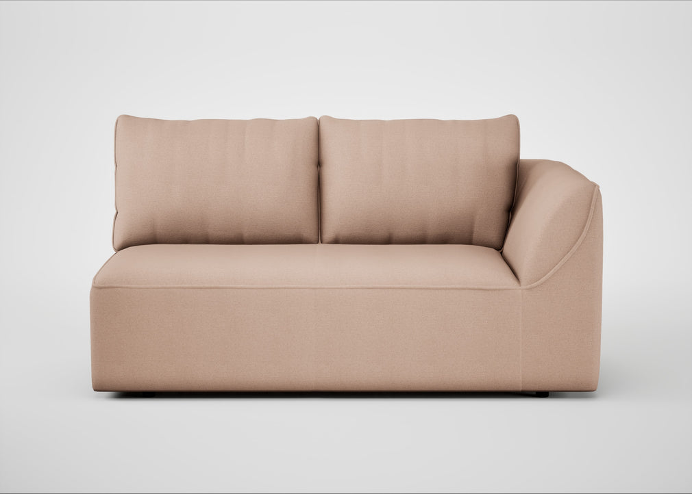 Morven Right Hand Facing 2 Seater Unit Capelo Linen-Cotton Rosedale