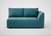 Morven Right Hand Facing 2 Seater Unit Smart Luxe Velvet Airforce Blue