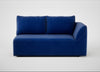 Morven Right Hand Facing 2 Seater Unit Smart Luxe Velvet Azure