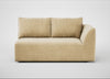 Morven Right Hand Facing 2 Seater Unit Smart Luxe Velvet Biscuit