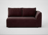 Morven Right Hand Facing 2 Seater Unit Smart Luxe Velvet Acorn