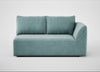 Morven Right Hand Facing 2 Seater Unit Smart Luxe Velvet Mineral Blue
