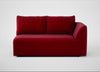 Morven Right Hand Facing 2 Seater Unit Smart Luxe Velvet Mulberry