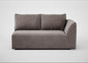 Morven Right Hand Facing 2 Seater Unit Smart Luxe Velvet Mushroom