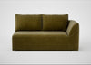 Morven Right Hand Facing 2 Seater Unit Smart Luxe Velvet Peridot