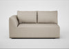Morven Left Hand Facing 2 Seater Unit Broad Weave Putty