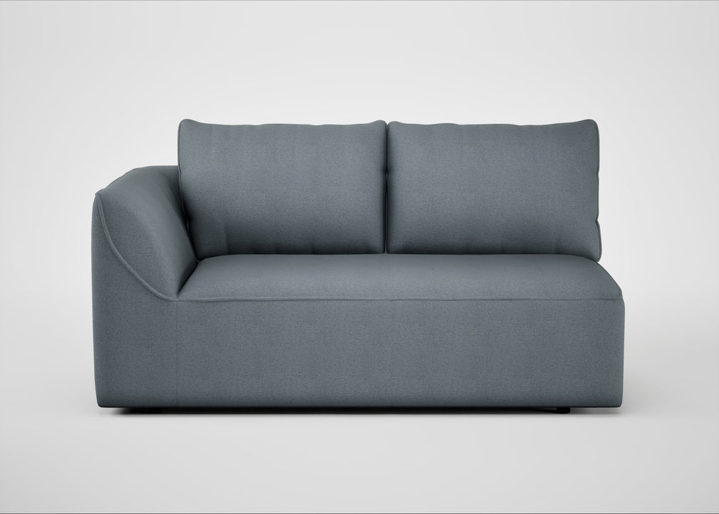 Morven Left Hand Facing 2 Seater Unit Capelo Linen-Cotton Mineral