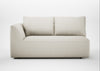 Morven Left Hand Facing 2 Seater Unit Chunky Boucle Ecru