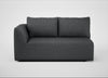 Morven Left Hand Facing 2 Seater Unit Melton Wool Granite