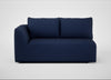 Morven Left Hand Facing 2 Seater Unit Melton Wool New Navy