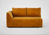 Morven Left Hand Facing 2 Seater Unit Smart Luxe Velvet Cognac