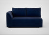 Morven Left Hand Facing 2 Seater Unit Smart Luxe Velvet Midnight