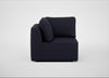 Morven Corner Unit Boucle Indigo