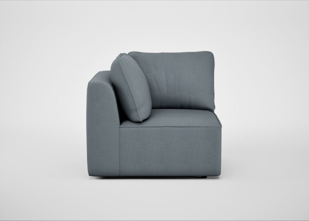 Morven Corner Unit Capelo Linen-Cotton Mineral