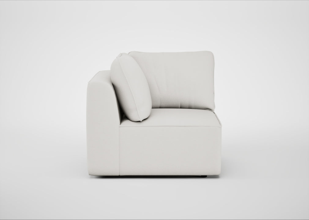 Morven Corner Unit Capelo Linen-Cotton Sea Salt
