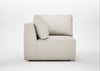 Morven Corner Unit Chunky Boucle Ecru