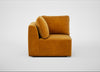 Morven Corner Unit Smart Luxe Velvet Cognac