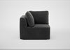 Morven Corner Unit Smart Luxe Velvet Nickel