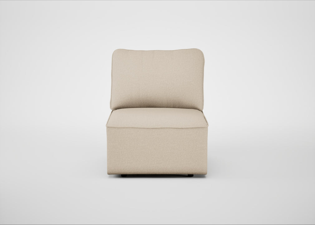 Morven Single Unit Brushed Cotton Oat