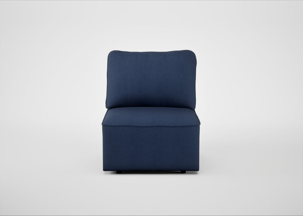 Morven Single Unit Capelo Linen-Cotton Inkspot