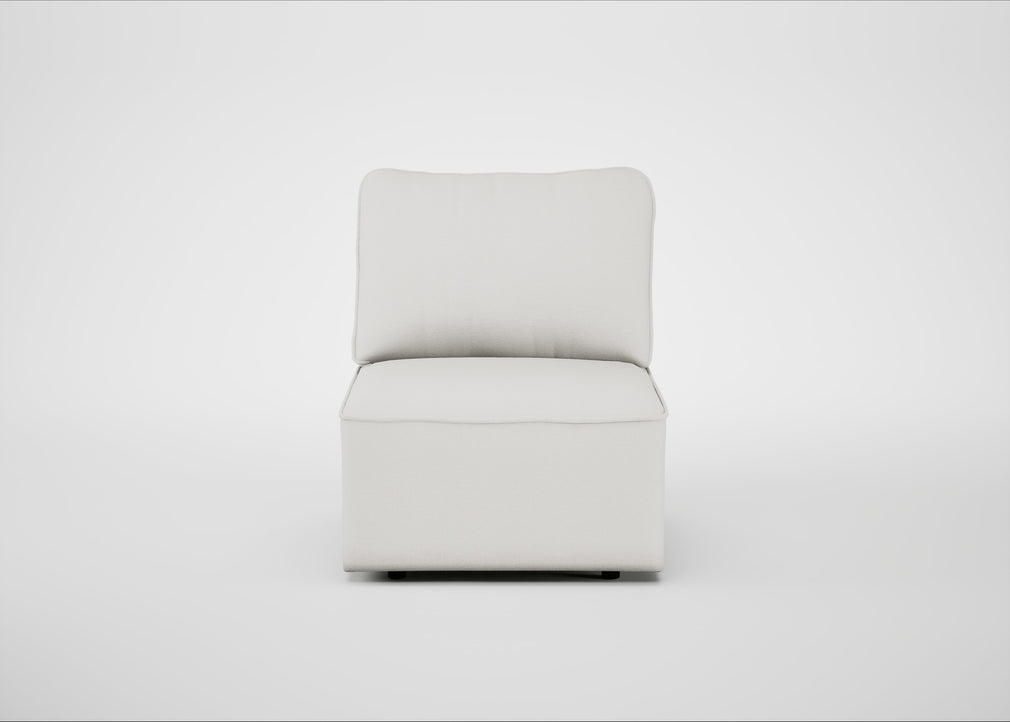 Morven Single Unit Capelo Linen-Cotton Sea Salt