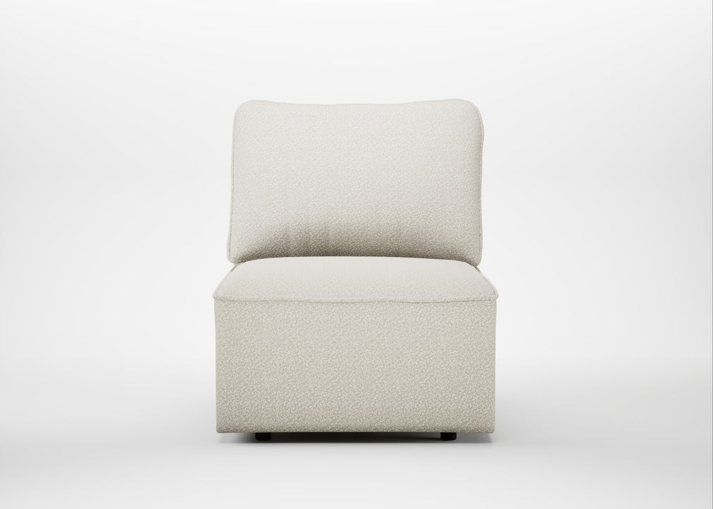 Morven Single Unit Chunky Boucle Ecru