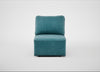 Morven Single Unit Smart Luxe Velvet Airforce Blue