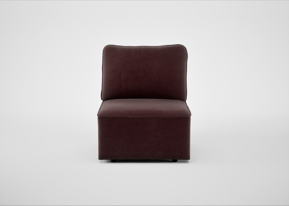 Morven Single Unit Smart Luxe Velvet Acorn