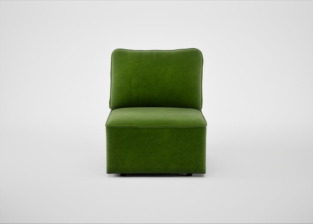 Morven Single Unit Smart Luxe Velvet Grass