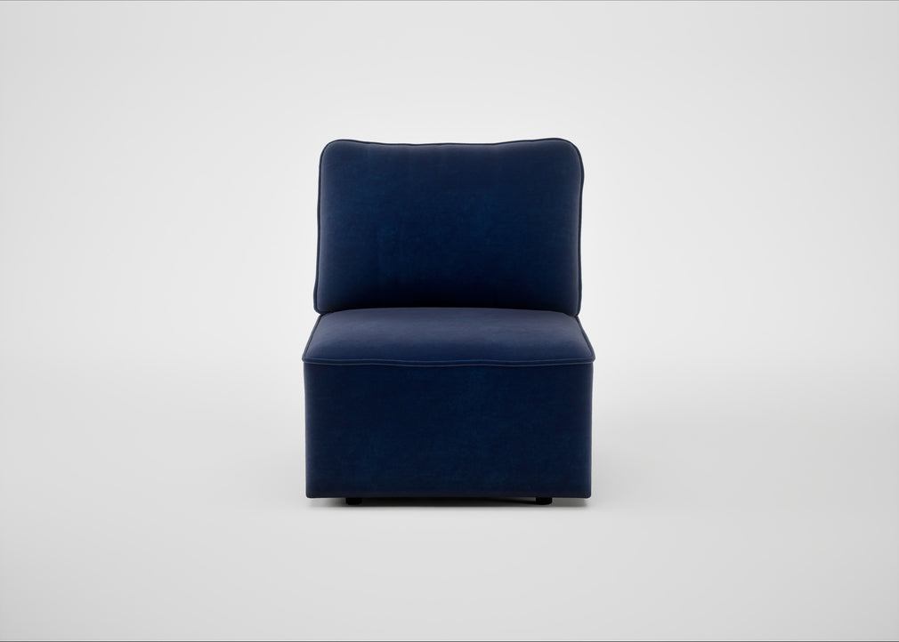 Morven Single Unit Smart Luxe Velvet Midnight
