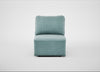 Morven Single Unit Smart Luxe Velvet Mineral Blue