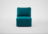 Morven Single Unit Cotton Velvet Teal