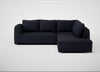 Morven Right Hand Facing Large Corner Sofa Boucle Indigo