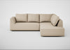 Morven Right Hand Facing Large Corner Sofa Brushed Cotton Oat