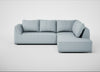 Morven Right Hand Facing Large Corner Sofa Capelo Linen-Cotton Sea Shanty