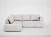 Morven Left Hand Facing Large Corner Sofa Capelo Linen-Cotton Sea Salt